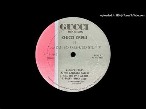 gucci crew ii the cabbage patch|Gucci Crew II – The Cabbage Patch (1987, White Labels, Vinyl.